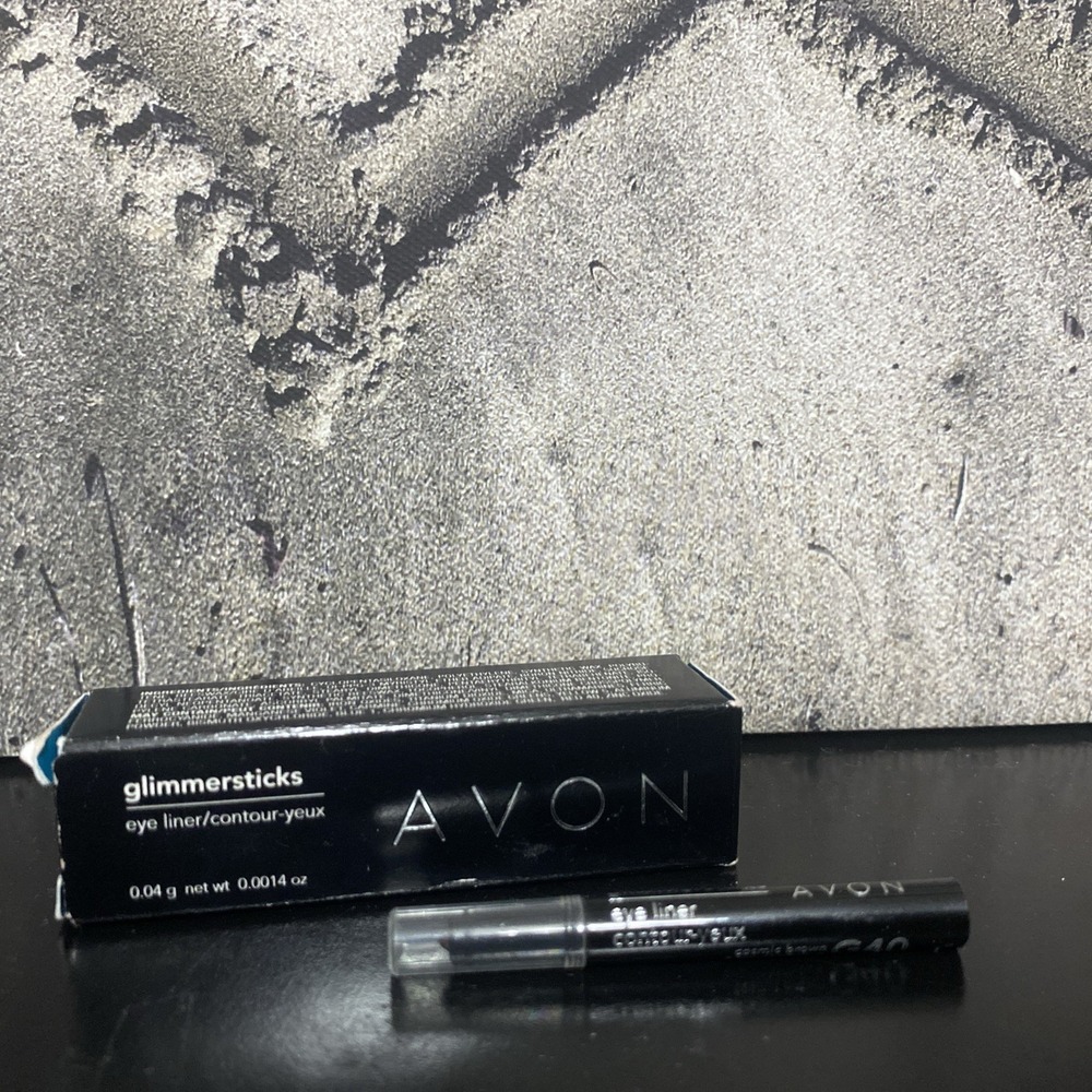 Avon Glimmersticks Automatic Eyeliner Cosmic Brown Mini .04g Eye Liner